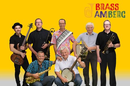 Portrait der Brassmusik Band John Goldener. | © Silvretta Montafon - John Goldener