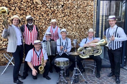Portrait der Brassband Royal Jet in der Silvretta Montafon. | © Silvretta Montafon - Royal Jet