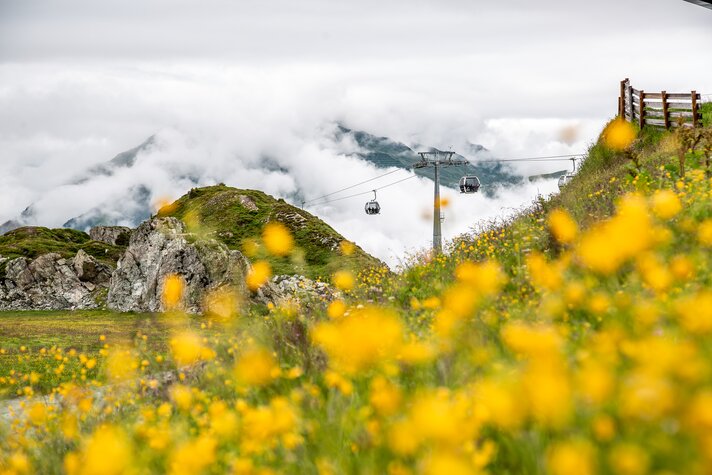 Gondelseilbahn im Sommer in der Silvretta Montafon  | © Silvretta Montafon 