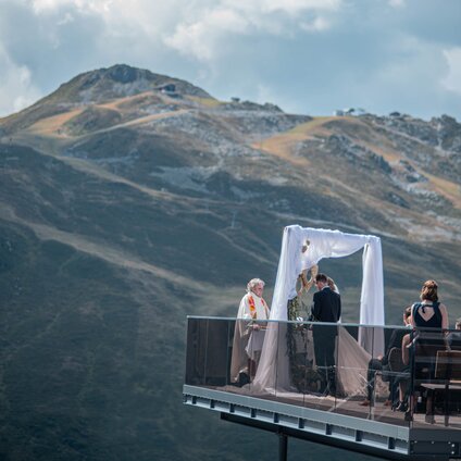 Freie Trauung in der Silvretta Montafon | © Silvretta Montafon - Mara Baues