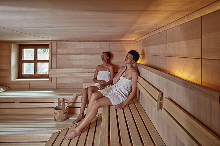 Sauna - Sporthotel Silvretta Montafon | © Silvretta Montafon - Markus Gmeiner Sauna im Spa des Sporthotel Silvretta Montafon | © Silvretta Montafon - Markus Gmeiner
